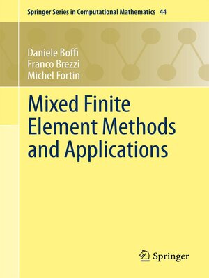 cover image of Mixed Finite Element Methods and Applications